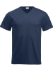 Clique Fashion-t V-neck Tummansininen