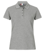 Clique Heavy Premium Polo Women Meleerattu Harmaa