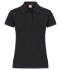 Clique Heavy Premium Polo Women Musta
