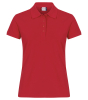 Clique Heavy Premium Polo Women Punainen