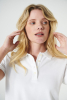Clique Heavy Premium Polo Women Valkoinen