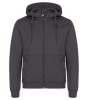 Clique Miami Hoody Full Zip Metallinharmaa