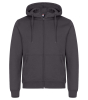 Clique Miami Hoody Fz Metallinharmaa