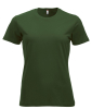 Clique New Classic-t Women Tummanvihreä
