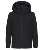 Clique Padded Hoody Softshell Junior Musta