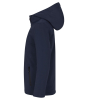 Clique Padded Hoody Softshell Junior Tummansininen