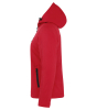 Clique Padded Hoody Softshell Women Punainen