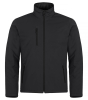 Clique Padded Softshell Jacket Musta