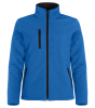 Clique Padded Softshell Jacket Women Keskisininen