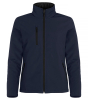 Clique Padded Softshell Jacket Women Tummansininen