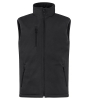Clique Padded Softshell Vest Black