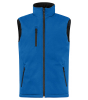 Clique Padded Softshell Vest Keskisininen