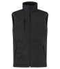 Clique Padded Softshell Vest Musta