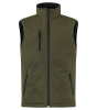 Clique Padded Softshell Vest Sumunvihreä