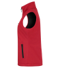 Clique Padded Softshell Vest Women Punainen