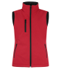 Clique Padded Softshell Vest Women Punainen