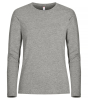 Clique Premium Fashion-t L/s Women Meleerattu Harmaa