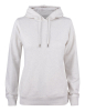 Clique Premium Oc Hoody Women Luonnonvalkoinen Meleerattu