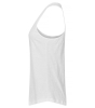 Clique Slub Tanktop Women Valkoinen