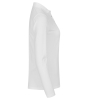 Clique Stretch Premium Polo L/s Women Valkoinen