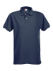 Clique Stretch Premium Polo Tummansininen