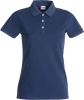 Clique Stretch Premium Polo Women Meleerattu Sininen