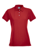 Clique Stretch Premium Polo Women Punainen