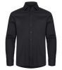 Clique Stretch Shirt L/s Musta