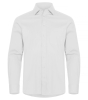 Clique Stretch Shirt L/s Valkoinen