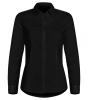 Clique Stretch Shirt L/s Women Musta