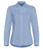 Clique Stretch Shirt L/s Women Vaaleansininen