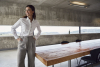 Clique Stretch Shirt L/s Women Valkoinen