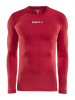 Craft Ability Compression Long Sleeve Uni Kirkkaanpunainen