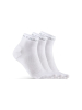 Craft Active Mid Sock 3-pack Valkoinen