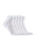 Craft Active Mid Sock 5-pack Valkoinen