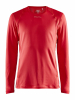 Craft Adv Essence Ls Tee M Kirkkaanpunainen