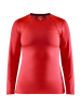 Craft Adv Essence Ls Tee W Kirkkaanpunainen