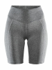 Craft Adv Essence Short Tights W Meleerattu Tummanharmaa