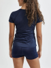 Craft Adv Essence Ss Slim Tee W Tummansininen