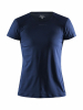 Craft Adv Essence Ss Slim Tee W Tummansininen