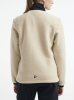 Craft Adv Explore Pile Fleece Jacket W Ecru/black