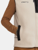 Craft Adv Explore Pile Fleece Vest M Ecru/black