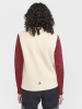 Craft Adv Explore Pile Fleece Vest W Ecru/black