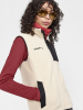 Craft Adv Explore Pile Fleece Vest W Ecru/black
