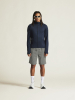 Craft Adv Explore Power Fleece Hood Jkt M Tummansininen