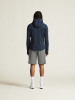 Craft Adv Explore Power Fleece Hood Jkt M Tummansininen