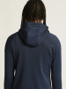 Craft Adv Explore Power Fleece Hood Jkt M Tummansininen