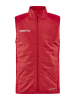 Craft Adv Nordic Ski Club Vest Jr Kirkkaanpunainen