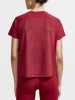 Craft Adv Tone Perforated Tee W Punainen