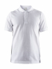 Craft Casual Polo Pique M Valkoinen